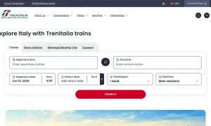 Strona Trenitalia.pl ułatwia podróżowanie po Włoszech. Dowiedz się, jak kupić bilet na pociąg we Włoszech, wypełniając formularz: stacja wyjazdu, przyjazdu, daty i pasażerowie.
